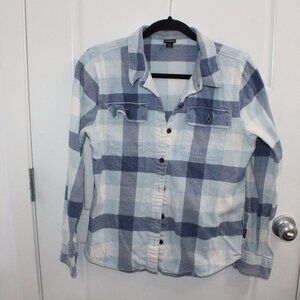 Patagonia Long Sleeved Fjord Flannel Button Down Shirt Size Medium